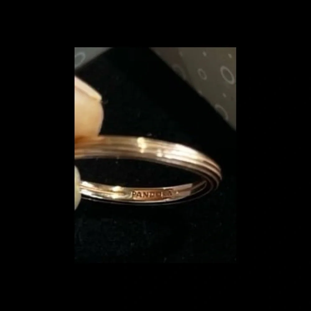 Pandora ME Ring 14k rose gold plating size 9 authentic verified at store